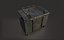 futurystyczny Skip - Dumpster Low-poly 3D model