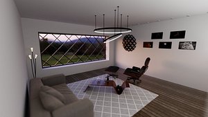 3D model scene blender