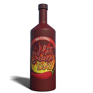 Hot Sauce Bottle