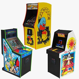 Arcade Retro Game Machine Collection 3 in 1