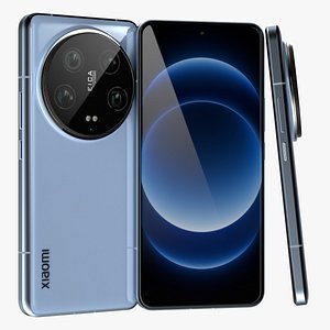 Xiaomi 14 Ultra Blue 3D model