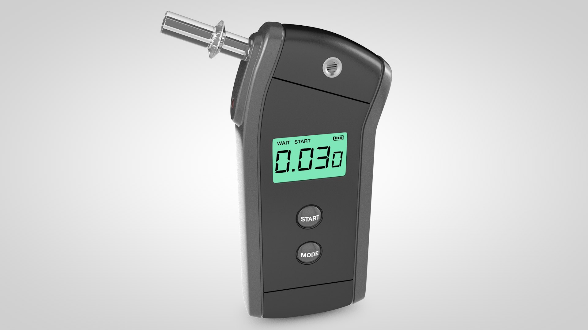 3d Breathalyzer Breath Model