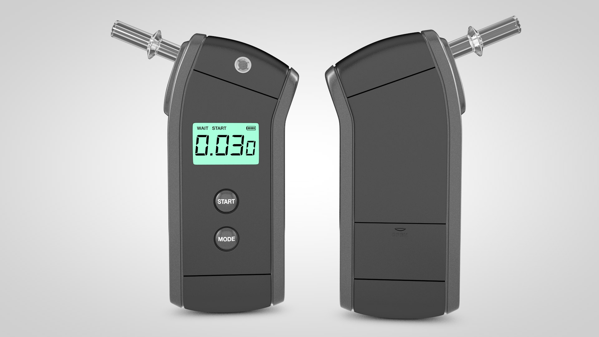 3d Breathalyzer Breath Model