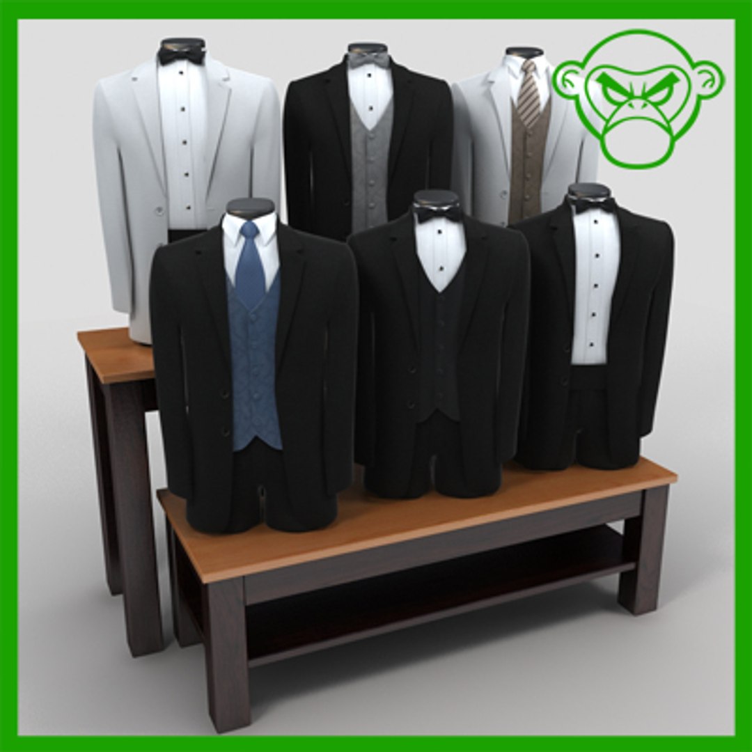 3dsmax Tux Tuxedos