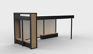 Pergola 06 3D model model