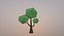 Simple Tree Low-poly 3D model 3D model