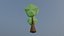 Simple Tree Low-poly 3D model 3D model
