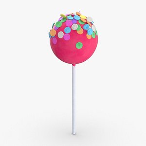 Cake Pops - Pink Large Sprinkles