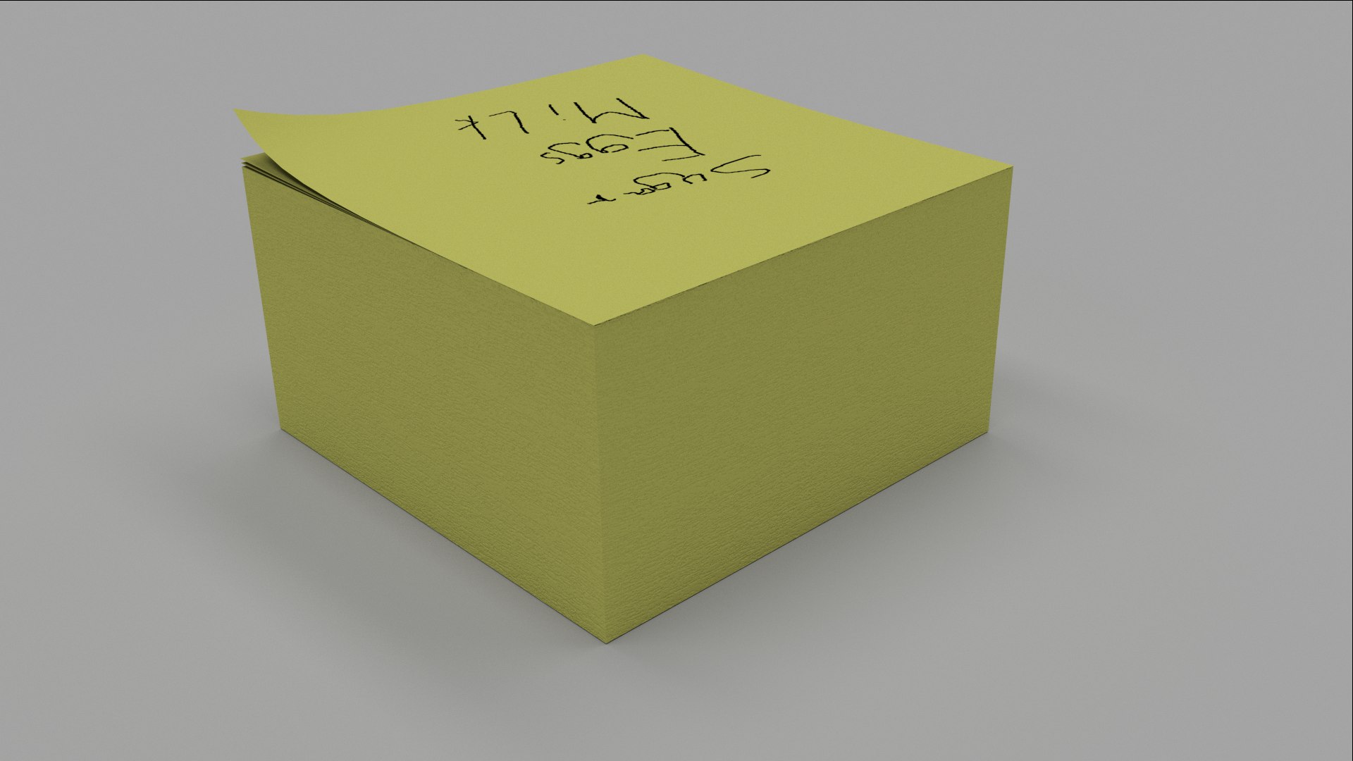 note sticky 3d 3ds