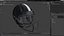 Helm Schwarzer American-Football-Spieler