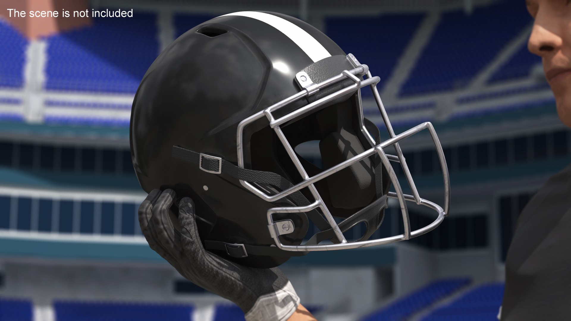 3D Helmet Black American Football Player https://p.turbosquid.com/ts-thumb/mZ/64XULg/T5/helmetblackamericanfootballplayerc4dmodel002/jpg/1688447057/1920x1080/fit_q87/8a9a69d5ca7847122cb3ca738ce61969e69b052d/helmetblackamericanfootballplayerc4dmodel002.jpg