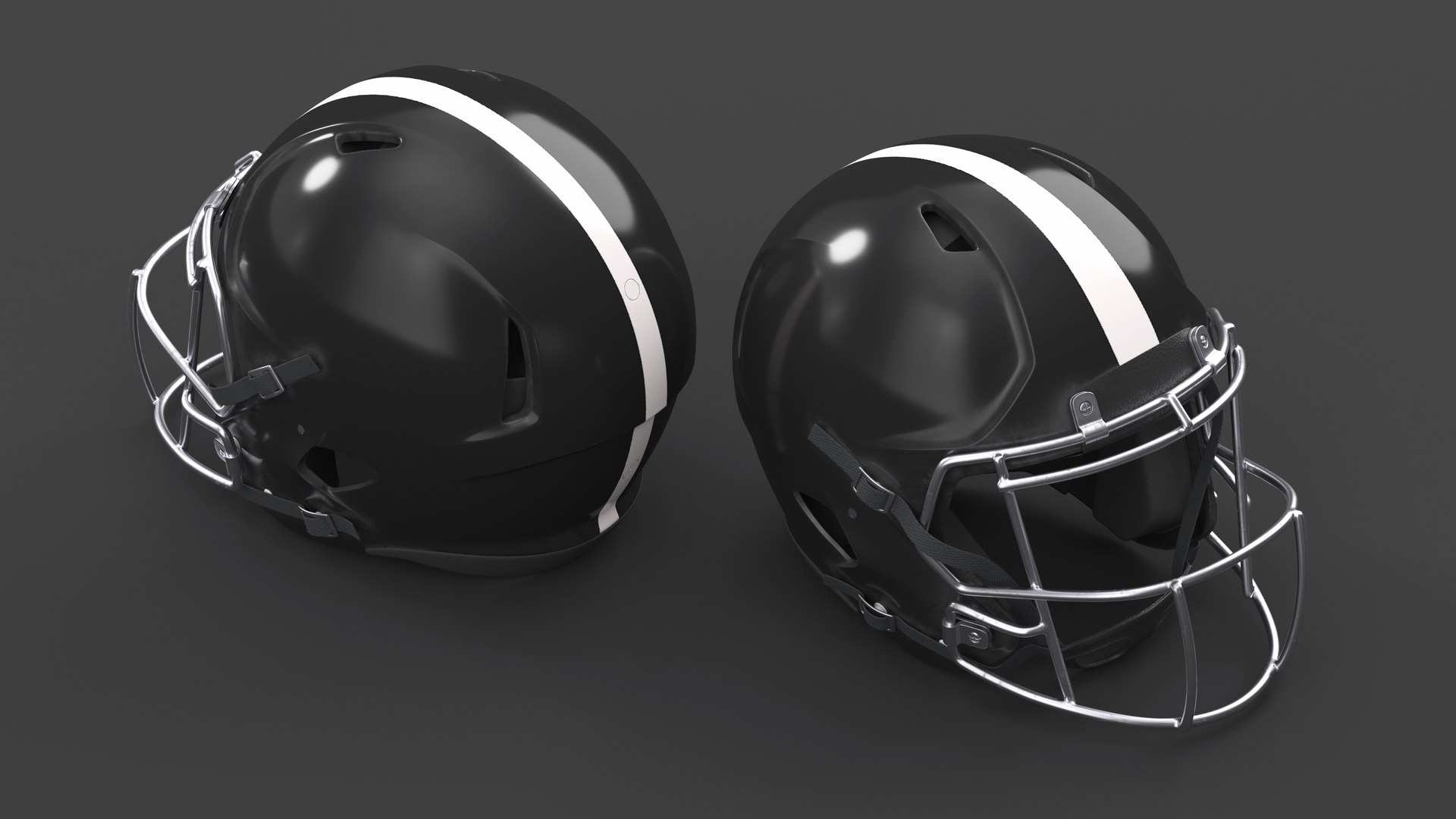 3D Helmet Black American Football Player https://p.turbosquid.com/ts-thumb/mZ/64XULg/Yw/helmetblackamericanfootballplayerc4dmodel005/jpg/1688447071/1920x1080/fit_q87/58577f2ee538ee06f2b77c170098e224cb64cad2/helmetblackamericanfootballplayerc4dmodel005.jpg