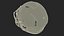 Helm Schwarzer American-Football-Spieler