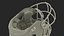 Helm Schwarzer American-Football-Spieler