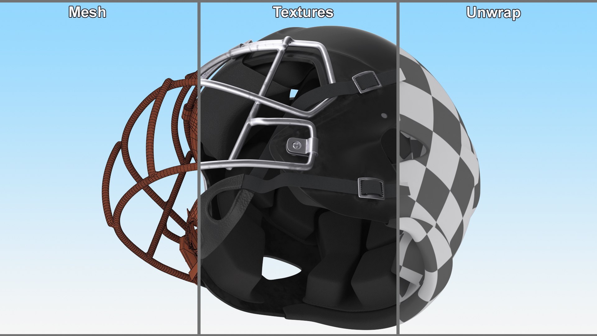 3D Helmet Black American Football Player https://p.turbosquid.com/ts-thumb/mZ/64XULg/ts/helmetblackamericanfootballplayerc4dmodel011/jpg/1688447096/1920x1080/fit_q87/ecb69f6a12e3d14bcaf34fd5c1a717d4c49f8339/helmetblackamericanfootballplayerc4dmodel011.jpg