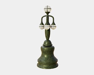 Retro Green Lamp