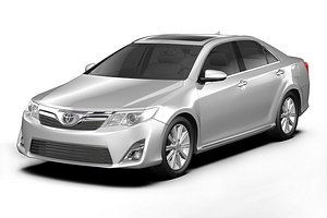 toyota camry 3d model