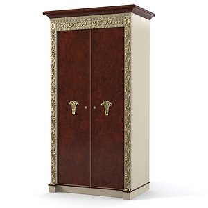 bisini bedroom armoire 3d model