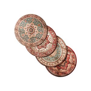 3D round carpet 2