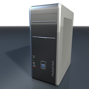 computer 3d model