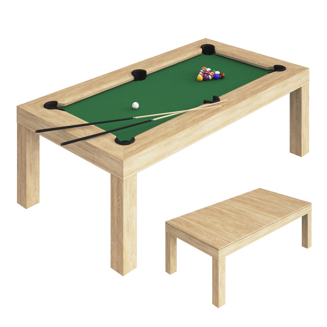 3D Pool Table - TurboSquid 1584049