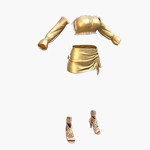 Female Party Suit 3D