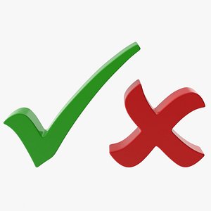 Check Mark and Cross Mark