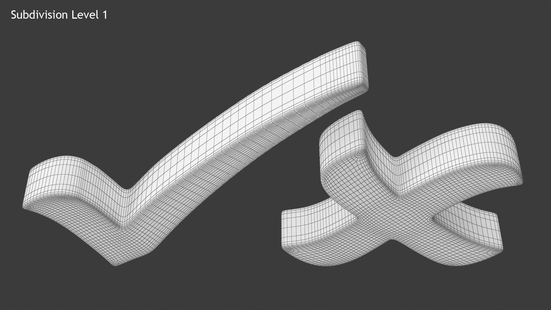3D check mark cross https://p.turbosquid.com/ts-thumb/mZ/NwPO8A/b6FOiJao/16/jpg/1604066550/1920x1080/fit_q87/14f5c249d34f783b3d7c2c36dbe410182538be3e/16.jpg