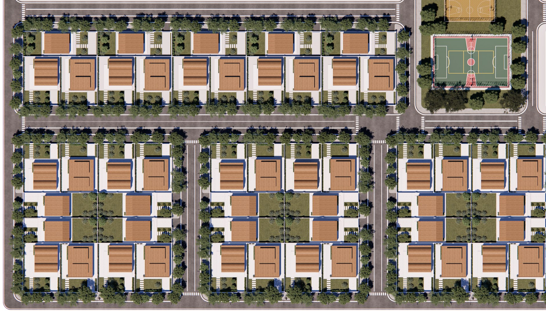 3d Social Housing Turbosquid 2269402