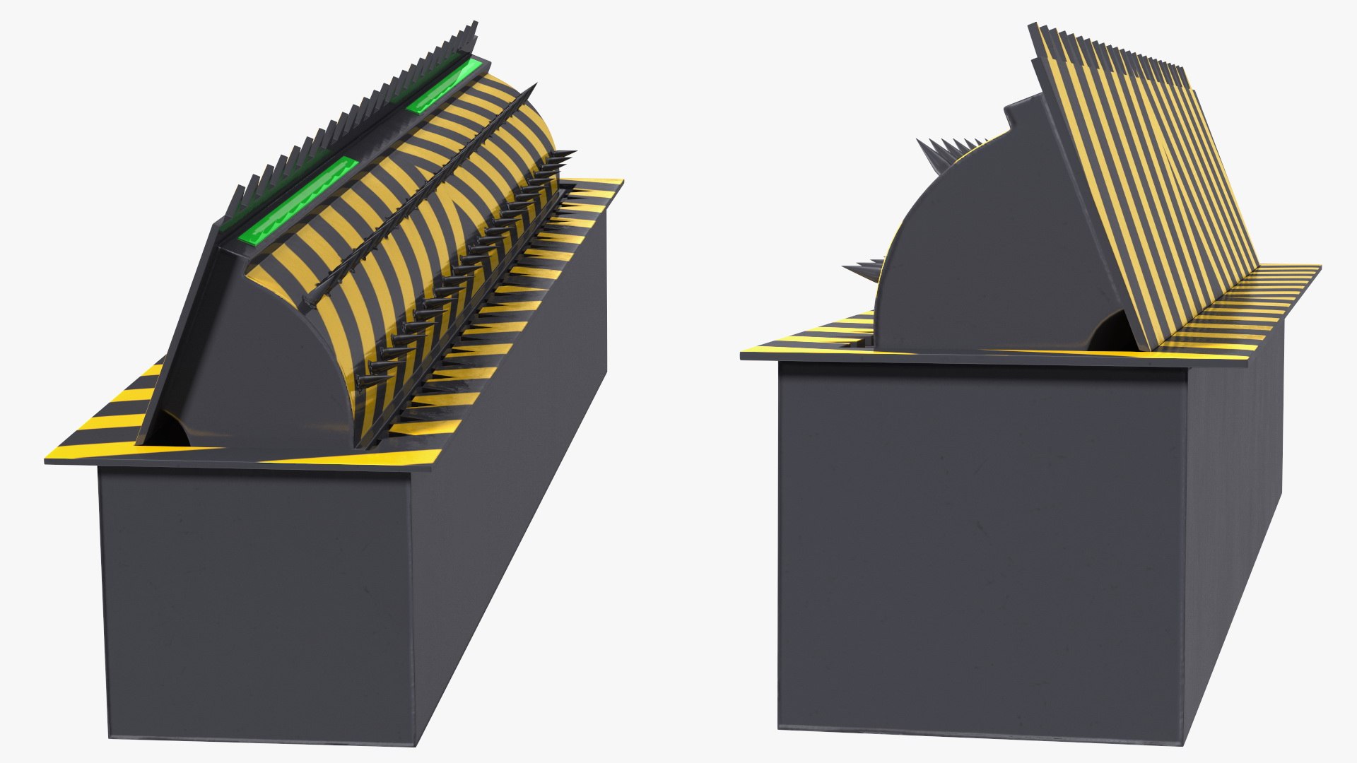 Road Barriers Collection 12 3D model https://p.turbosquid.com/ts-thumb/mZ/PQjnXo/Dw/roadbarrierscollection123dmodel011/jpg/1642056018/1920x1080/fit_q87/10c943054931bd8b3bc3c9c8f30dc5daec565d42/roadbarrierscollection123dmodel011.jpg