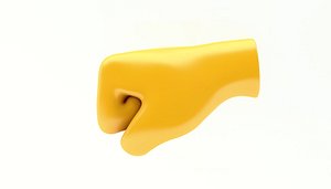 EMOJI HAND FISTED ICON