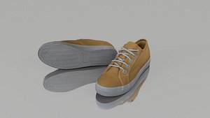 3D shoes polys model