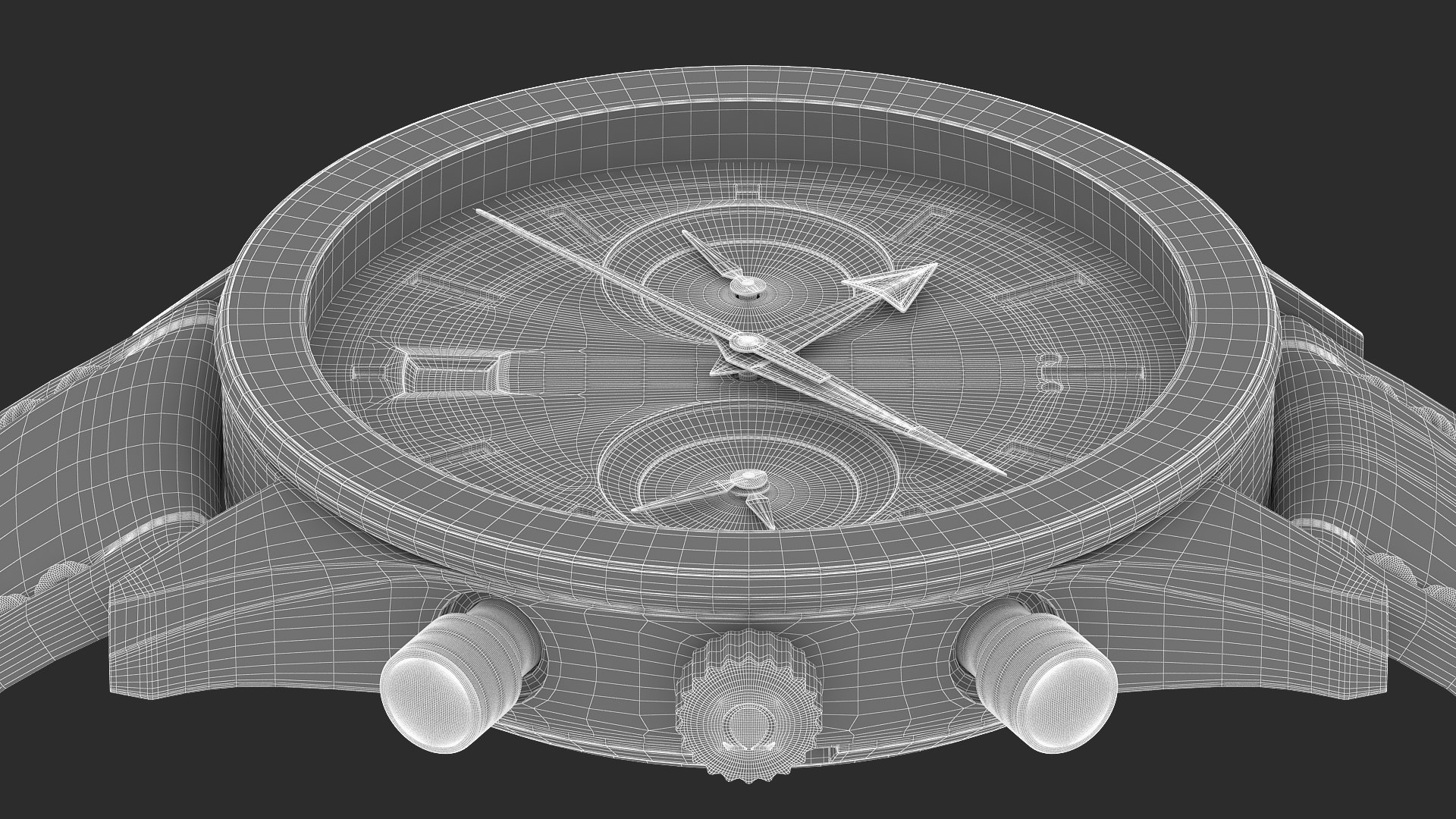 3D model realistic omega speedmaster 57 https://p.turbosquid.com/ts-thumb/mZ/RvrgHV/8p9y5pSj/wire5.2/png/1596655417/1920x1080/fit_q87/a8166ddfdbe49d32bff101add183f639e7494e80/wire5.2.jpg