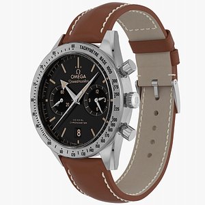 3D model realistic omega speedmaster 57