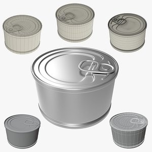 Tin Can 10oz 3D model