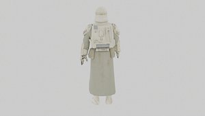Star Wars Snow Trooper Rigged 3D model