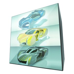 3 in 1 Hover Car Bundle 14 3D model