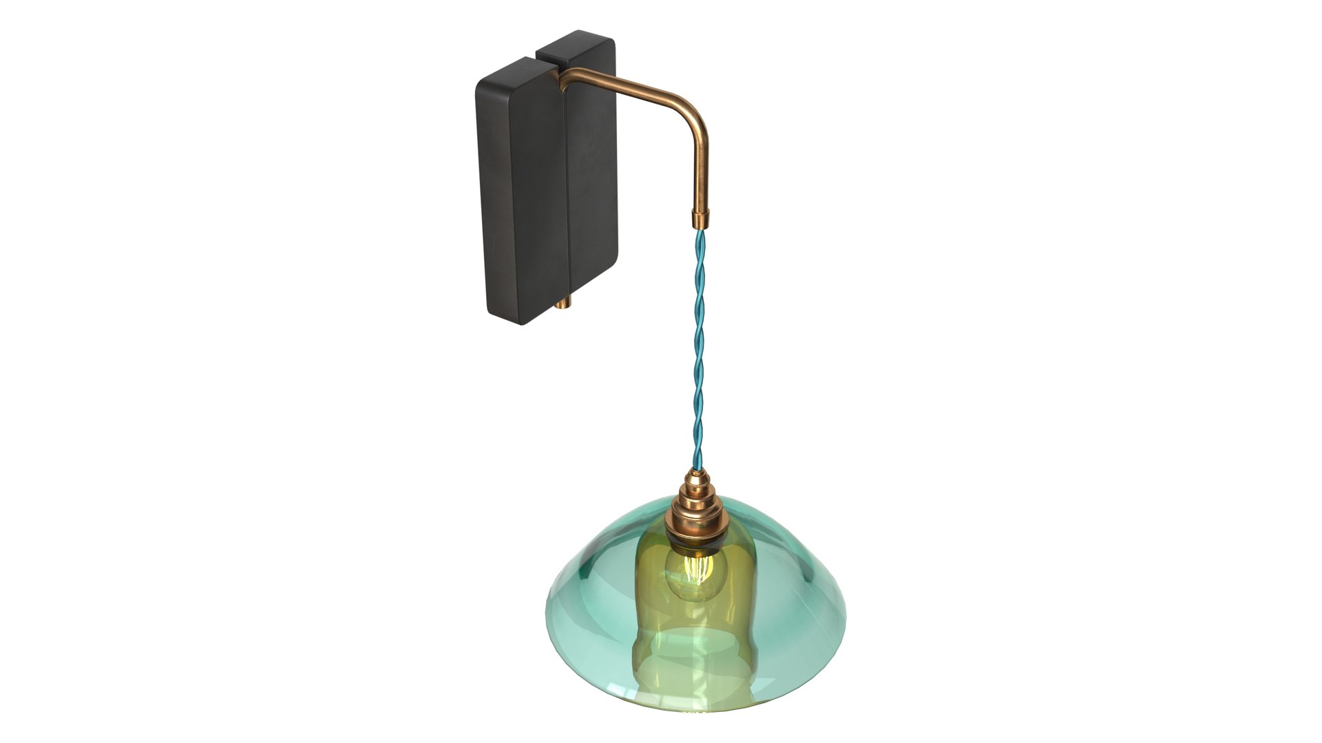3D Curiousa The Japonica Wall Lamp - TurboSquid 1846282
