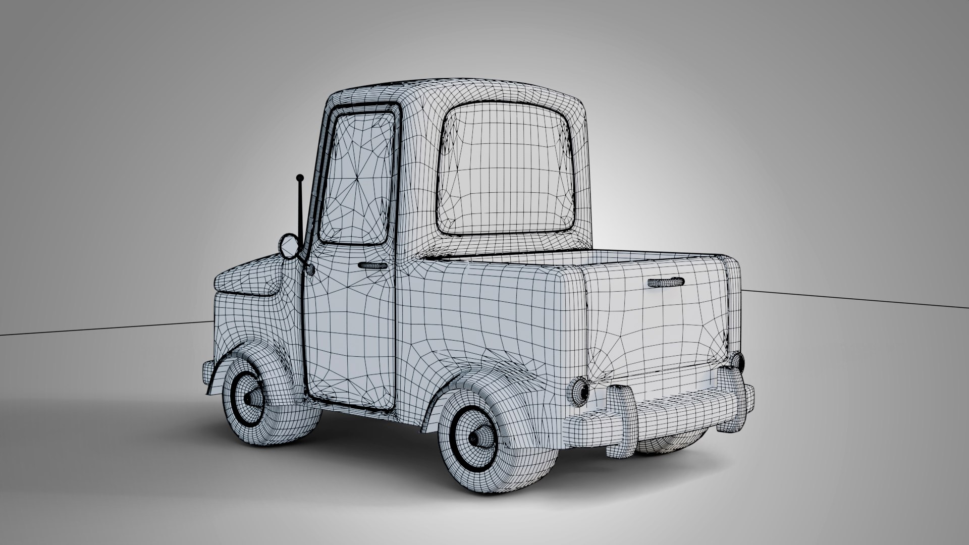 Cartoon Truck 2 3D - TurboSquid 2640833