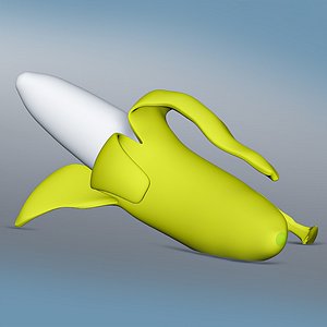 3D model Banana