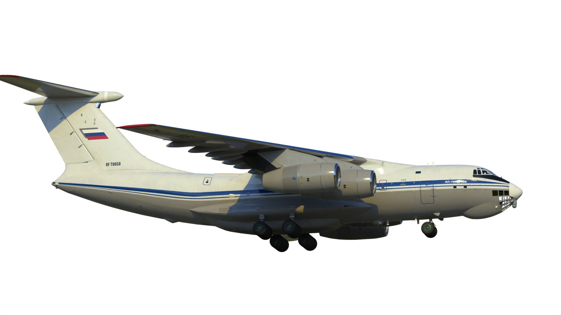 Il-76 MD-90A 3D Model - TurboSquid 2285442