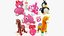 3D Stuffed Toys and Childcare Accessories Collection V1 model