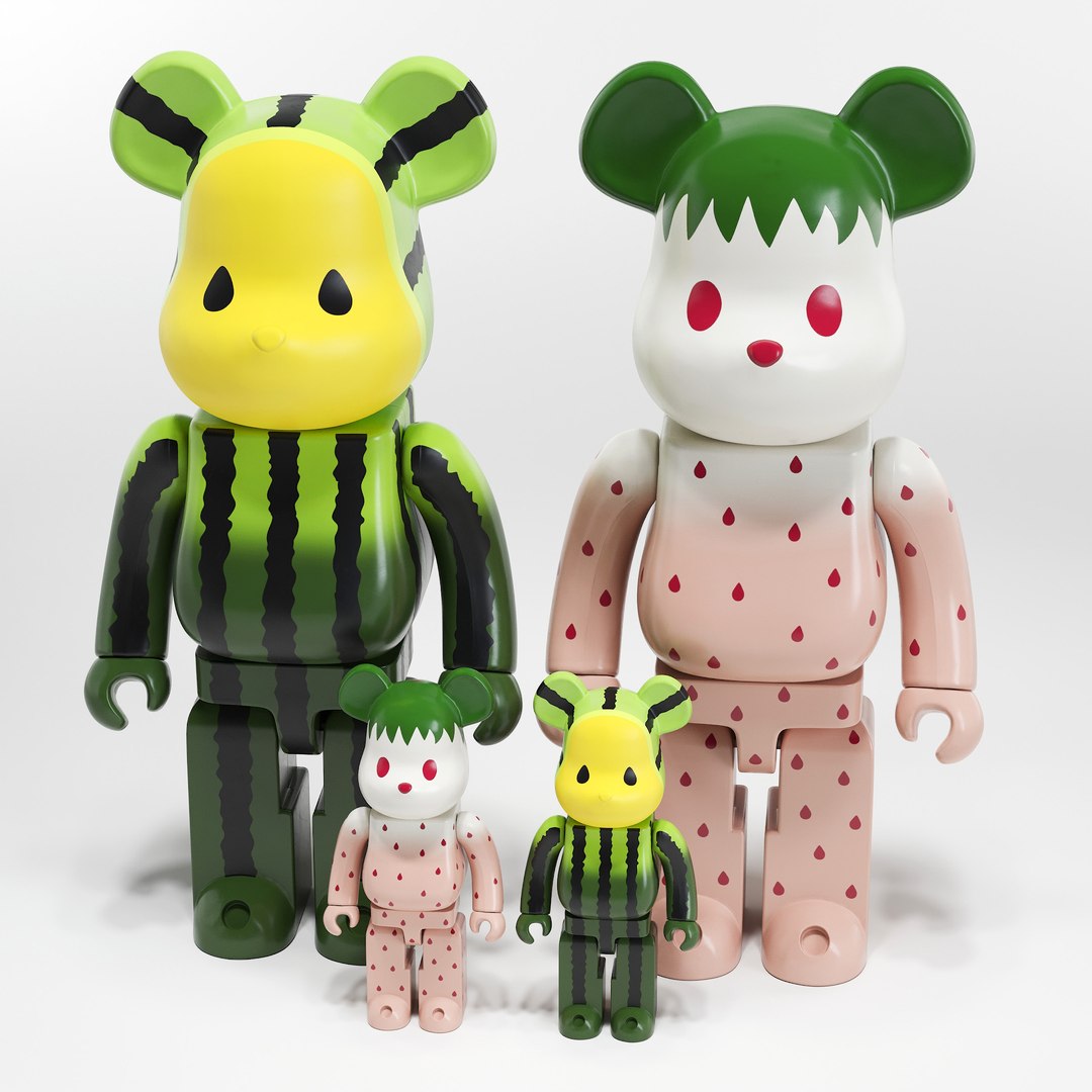Clot Bearbrick Figures Currently Available On The Market