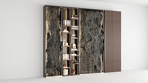 3D Decorative wall model