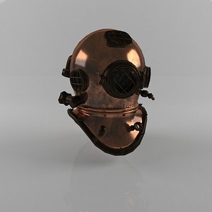 diving helmet 3D model