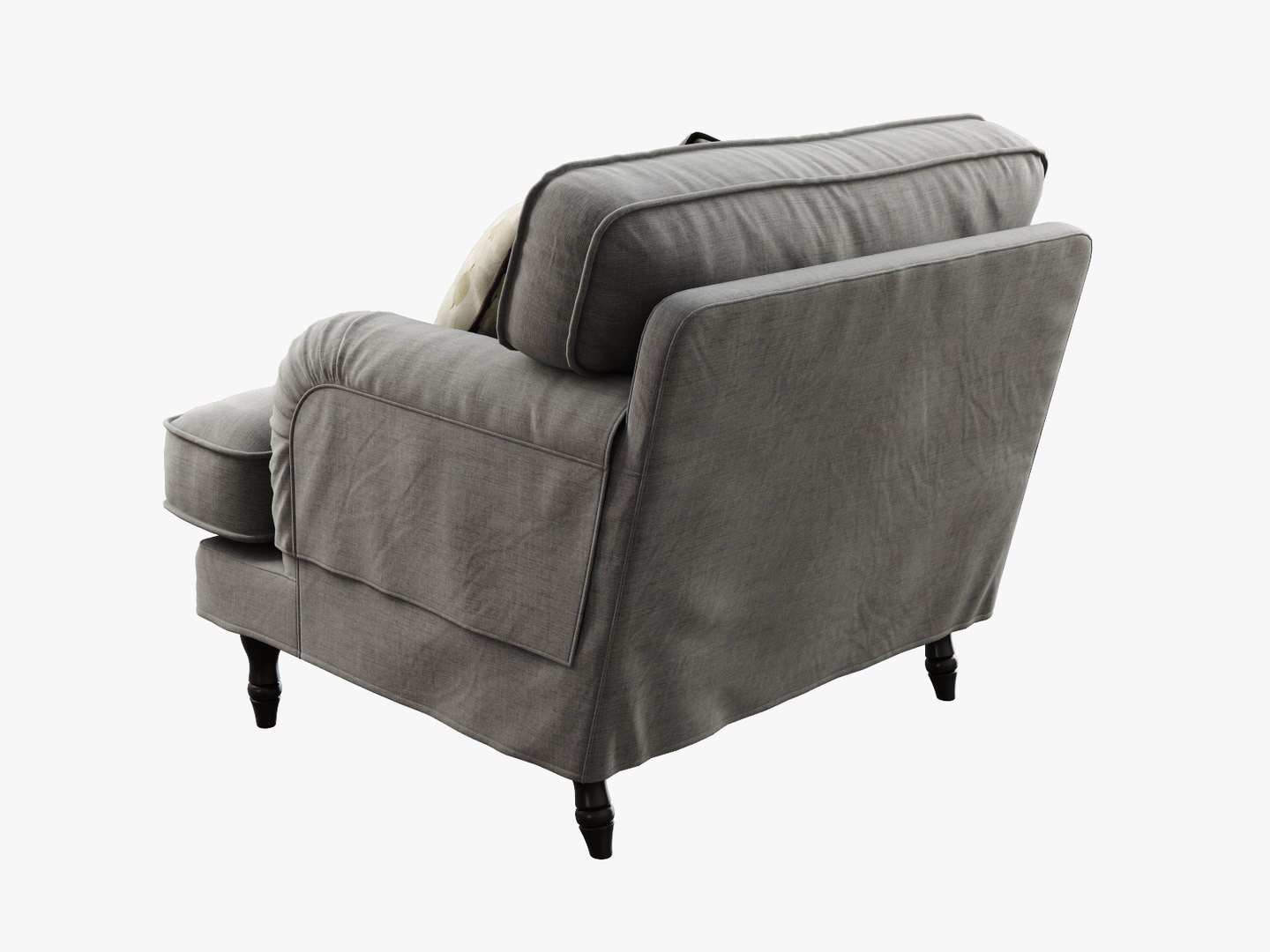 ikea stocksund armchair 3d model