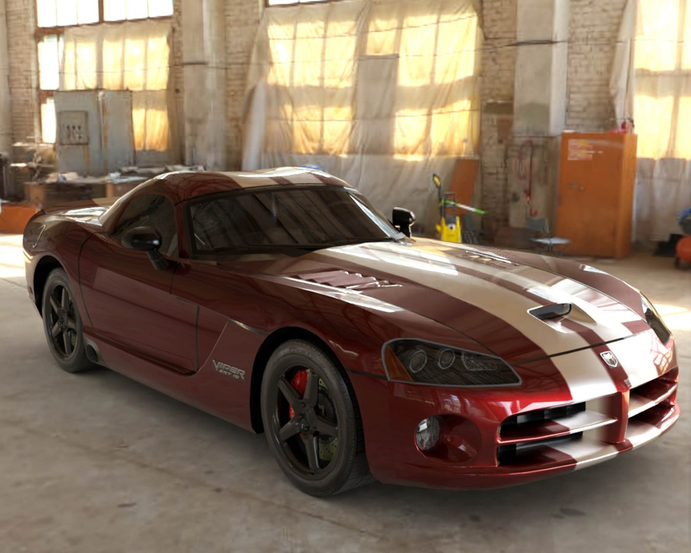 3D 3D CAR DodgeViper SRT 10 Model - TurboSquid 2037137