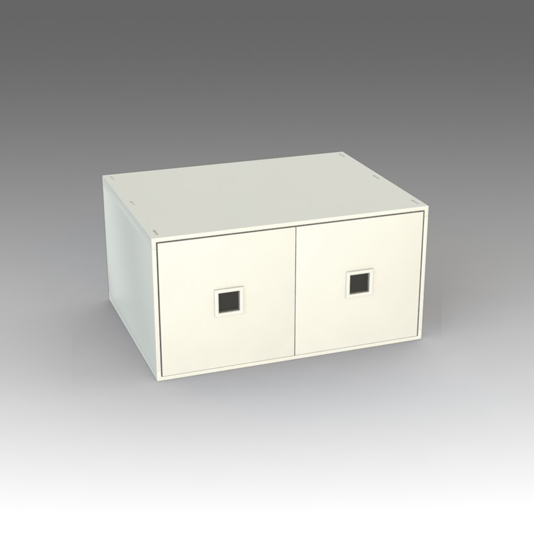 box ikea 3d model