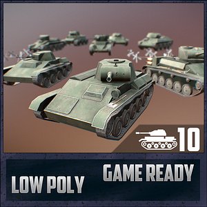 USSR Toon Light Tanks Pack