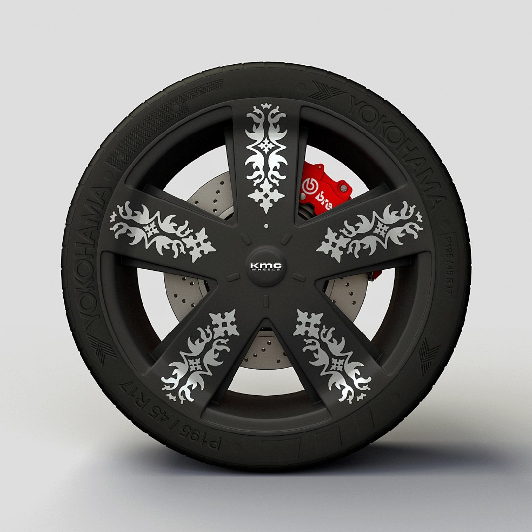 Kmc Ink D Rim 3d 3ds